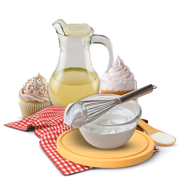 Non-Dairy Whip Cream Recipe Formulation