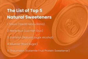 Top 5 Natural Sweeteners for Zero-Calorie Beverage Formulation 1 Top 5 Natural Sweeteners