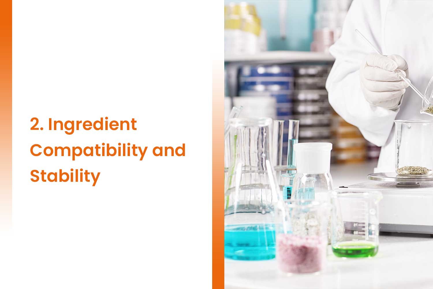 2. Ingredient Compatibility and Stability
