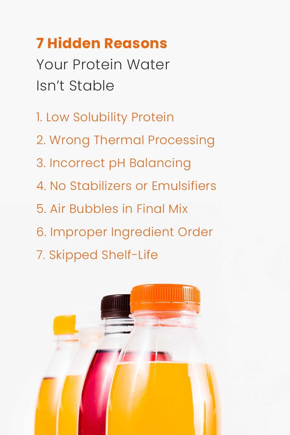7 Hidden Reasons Your Protein Water Isn’t Stable