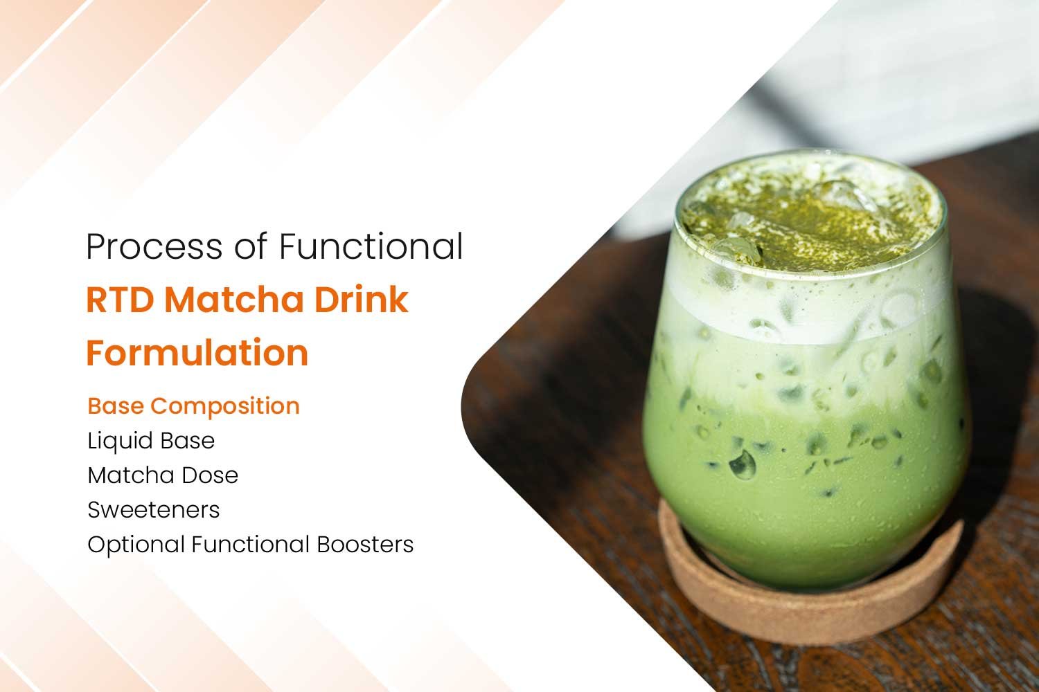 Clean Label Formulation of Functional RTD Matcha Drinks (FSSAI-Compliant) 1 Base Composition