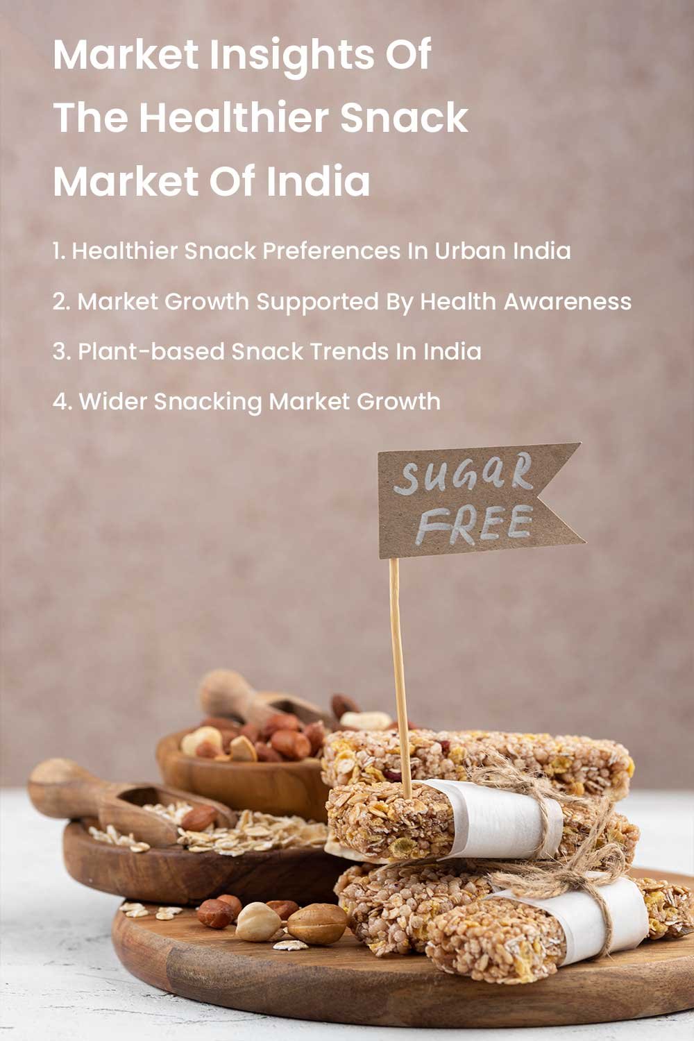 Low-Sugar Plant-Based Snack Formulation for the Indian Market 1 Healthier Snack Market Of India