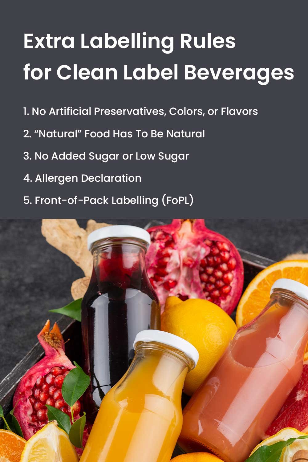 What FSSAI Requires On Your Label For A Clean Label Beverage 2 Labelling Rules for Clean Label Beverages