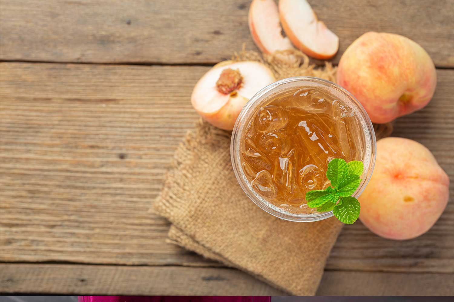 Peach Green Tea Spritzer