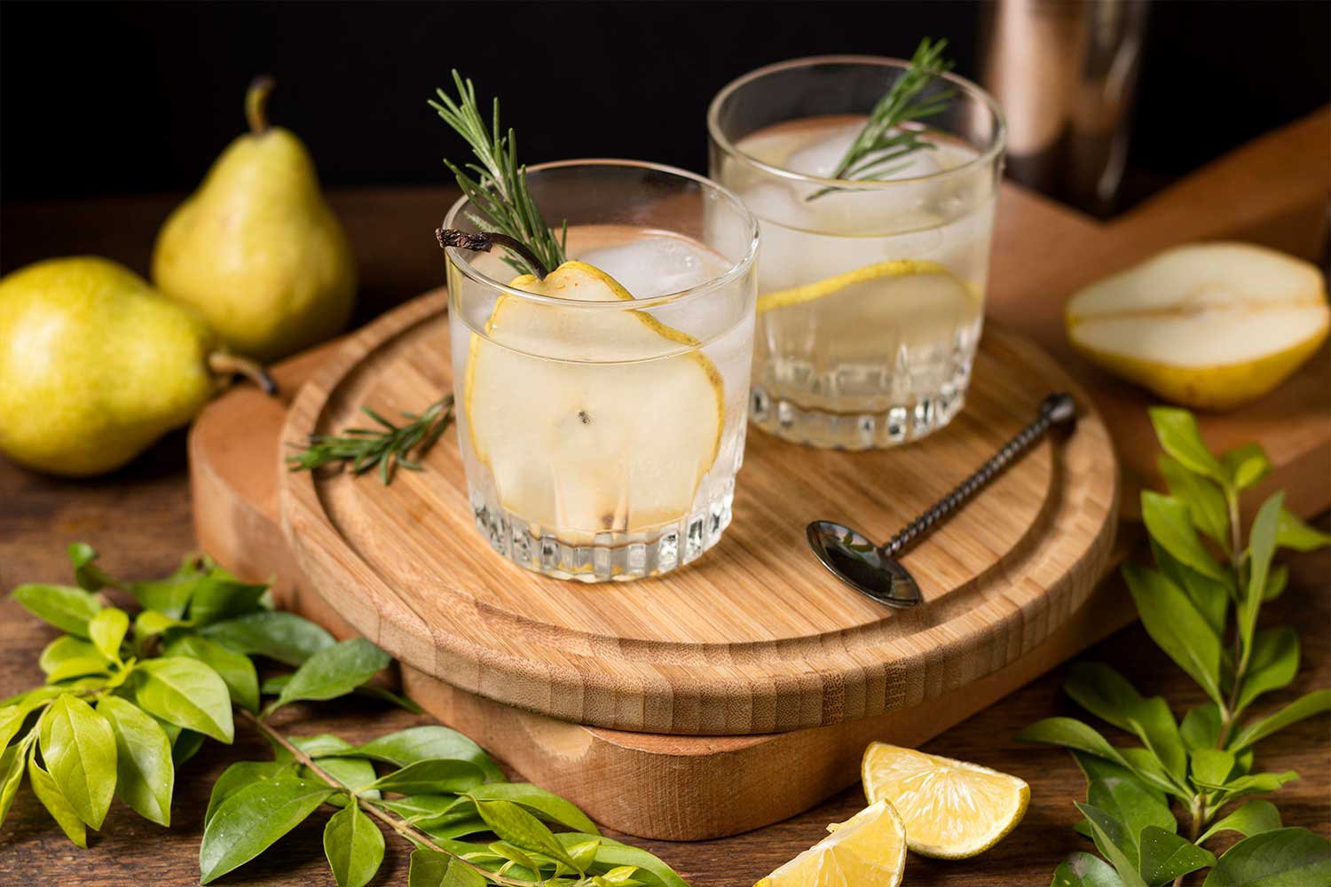 Pear Ginger Spritz