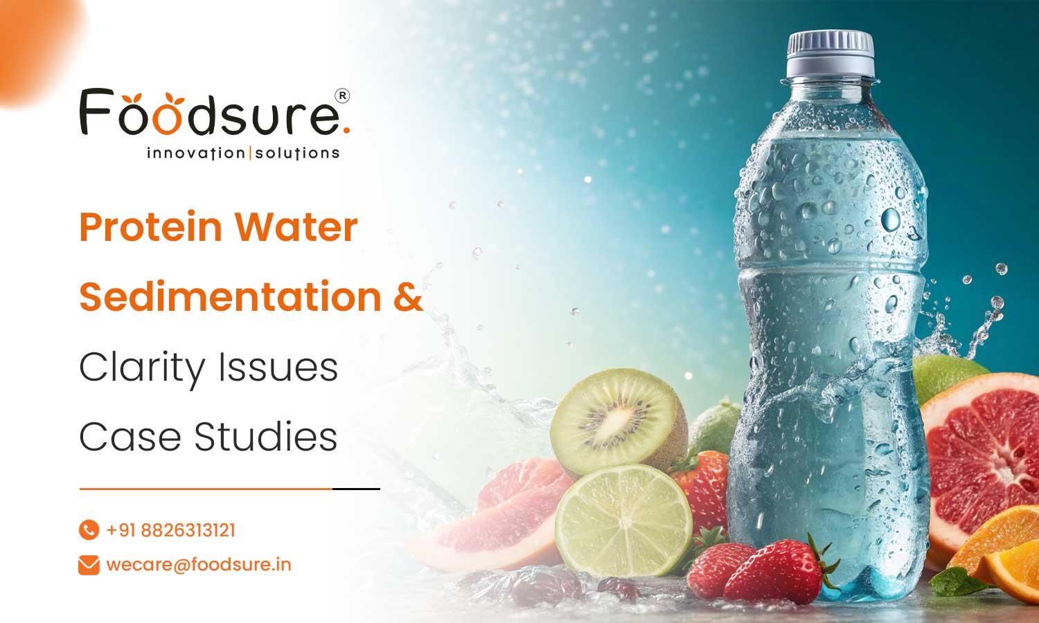 Protein Water Case Studies – Sedimentation & Clarity Issues