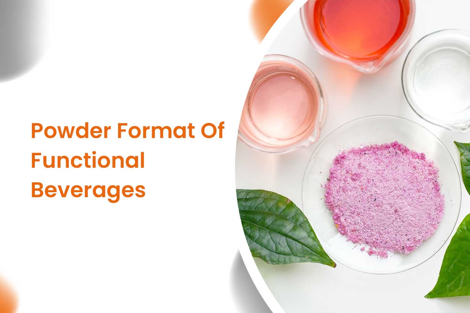 Choosing The Right Functional Beverage Formats 3 Powder Format Of Functional Beverages