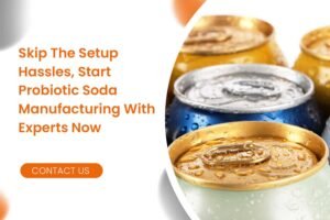 Skip The Setup Hassles, Start Probiotic Soda Manufacturing With Experts Now