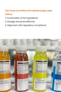 The Three Core Pillars Of Valid Beverage Label Claims