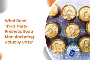 What Does Third-Party Probiotic Soda Manufacturing Actually Cost