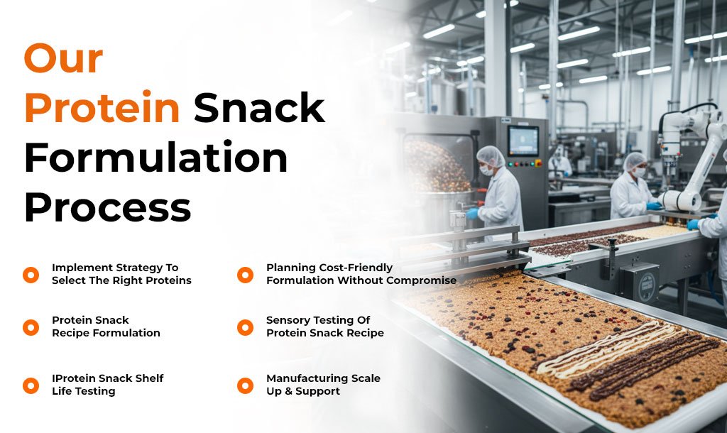 Our Protein Snack Formulation Process