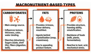 Macronutrient Based Types Food