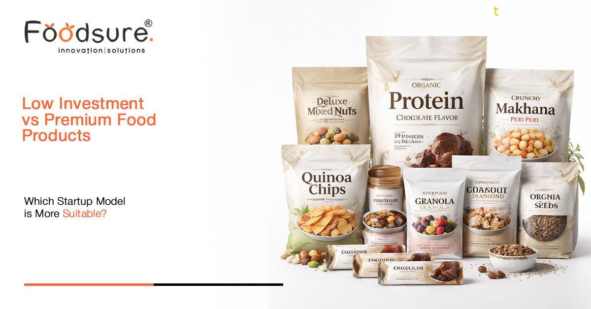 Low Investment vs Premium Food Products