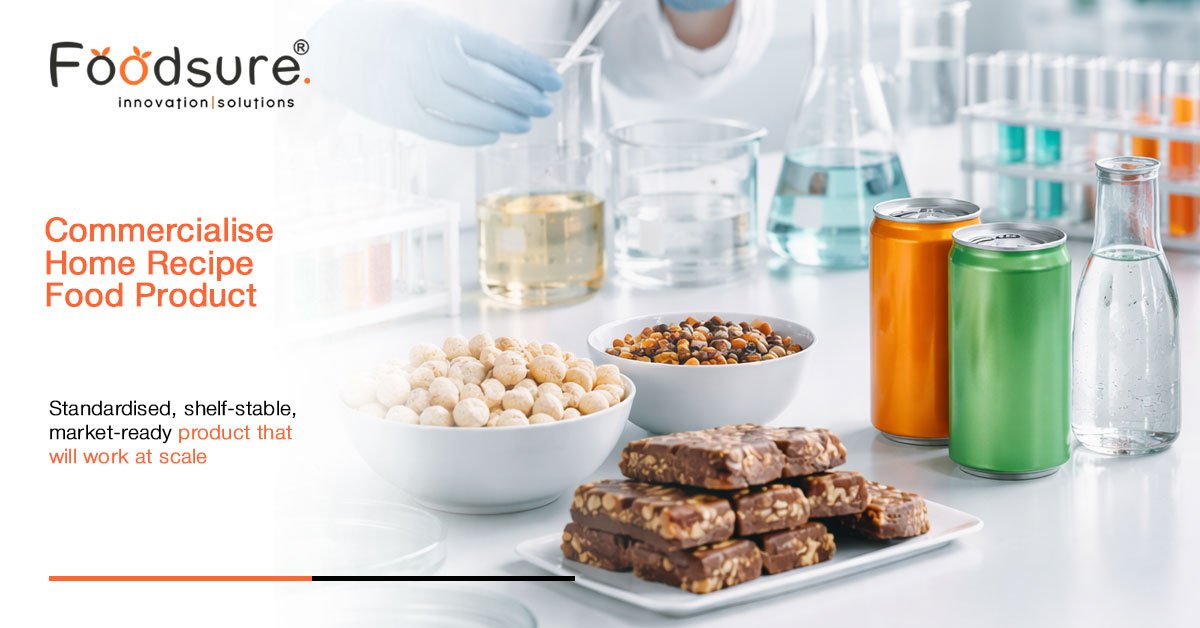 commercialise home recipe food product