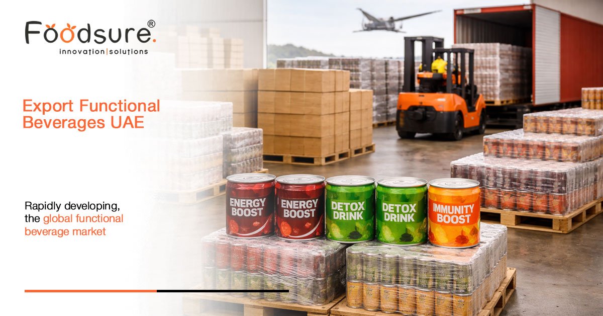 export functional beverages UAE