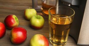 Apple cider vinegar drink 