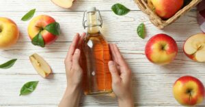 Apple cider vinegar drink 