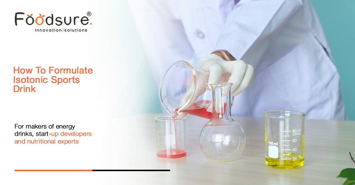 how to formulate isotonic sports drink