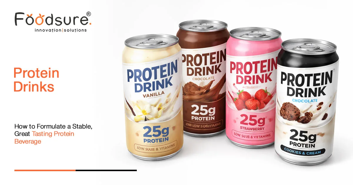 Protein Drinks: How to Formulate a Stable, Great Tasting Protein Beverage
