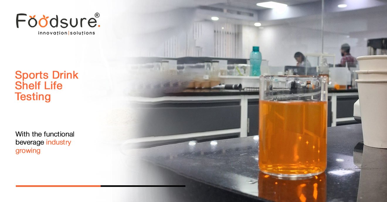 sports drink shelf life testing