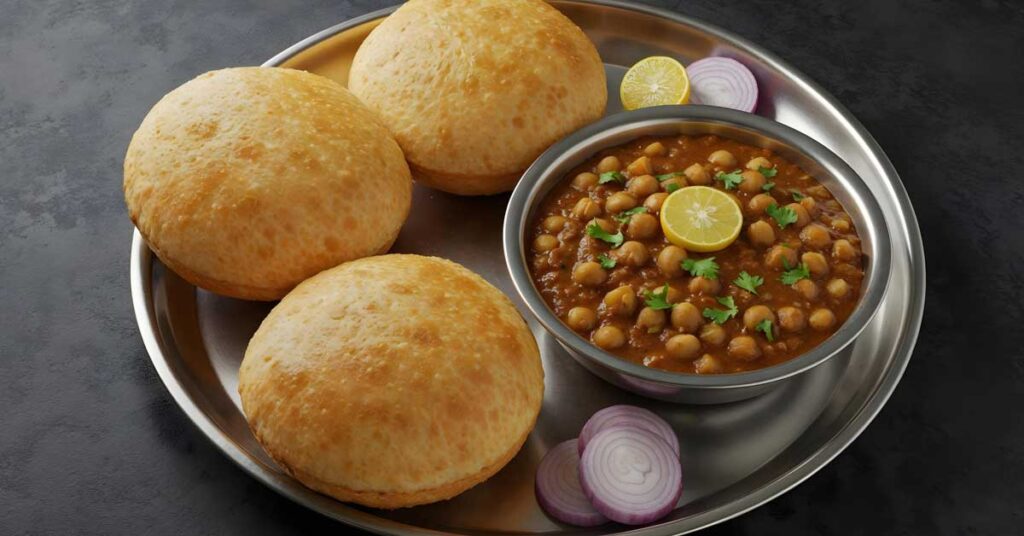 Indian Street Food: Chole Bhature (Ready Meals)