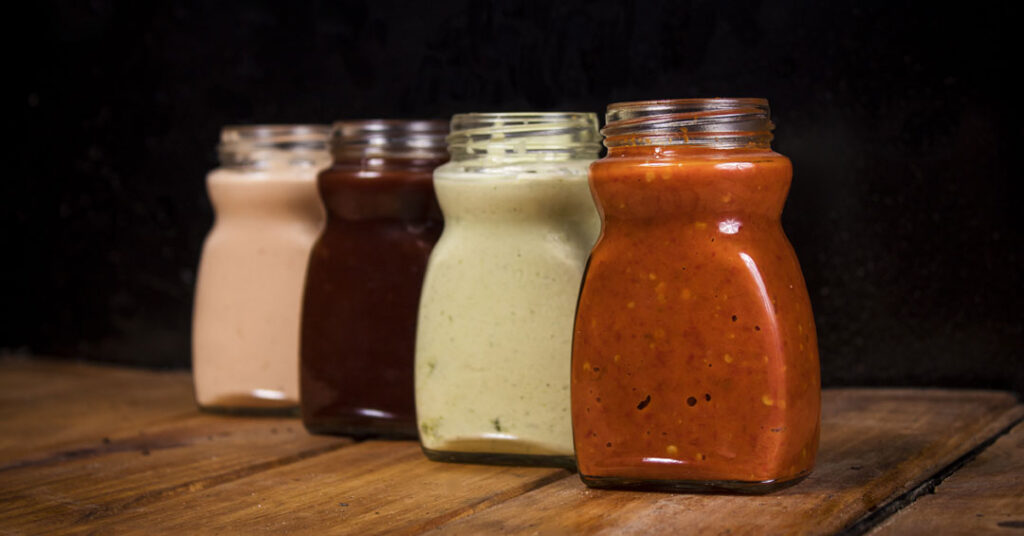 protein enriched condiments formulation