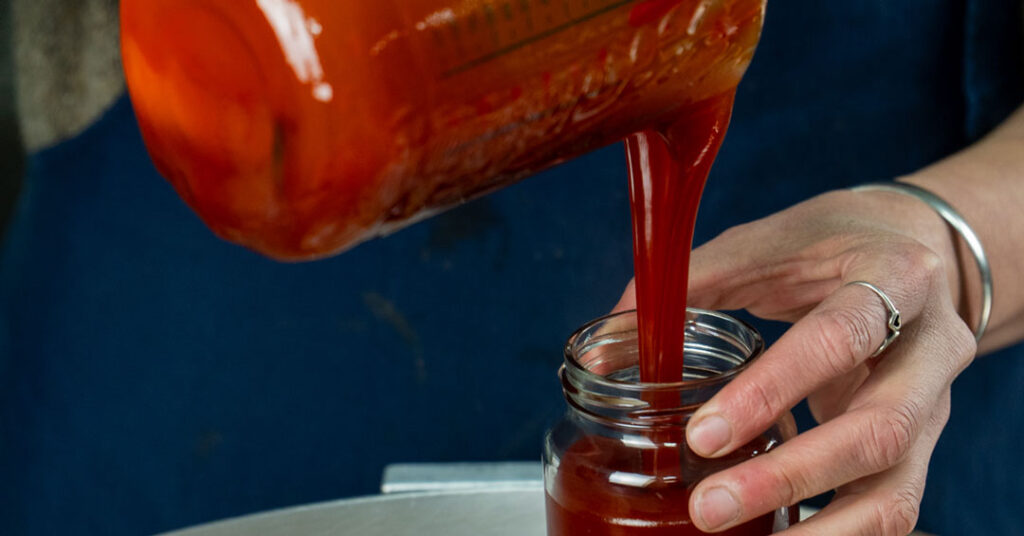 fortified sauce recipe development