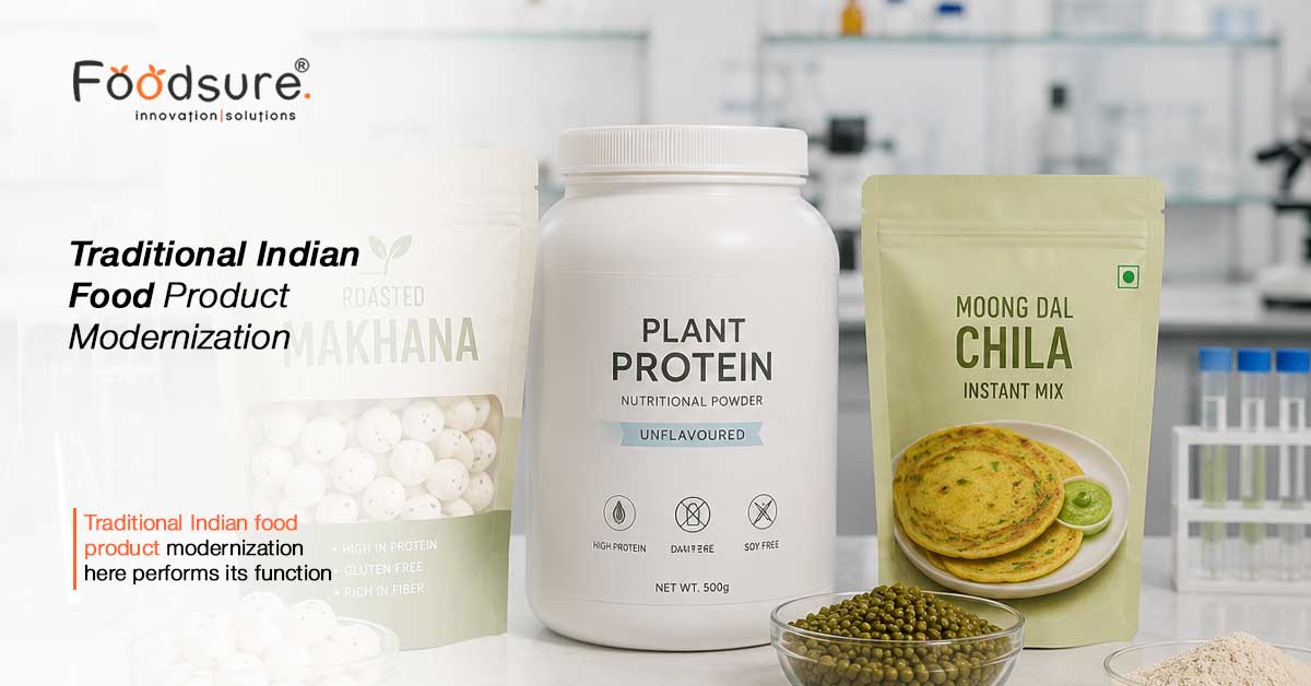 Traditional Indian food product modernization