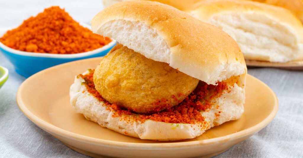 Indian Street Food Vada Pav