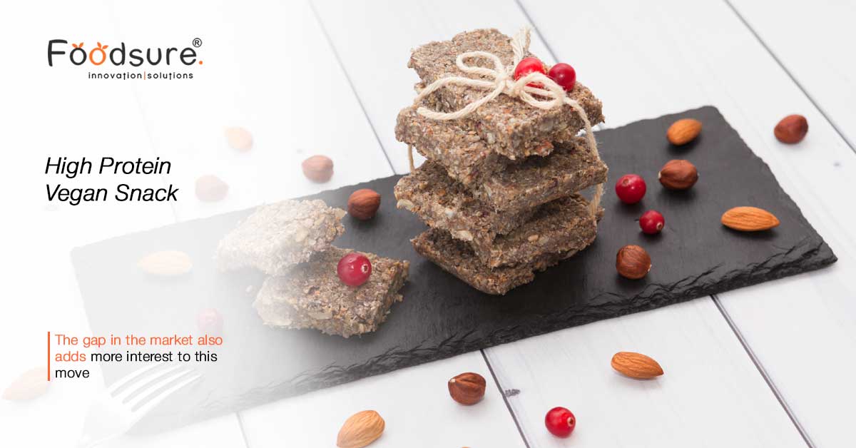 High protein vegan snack
