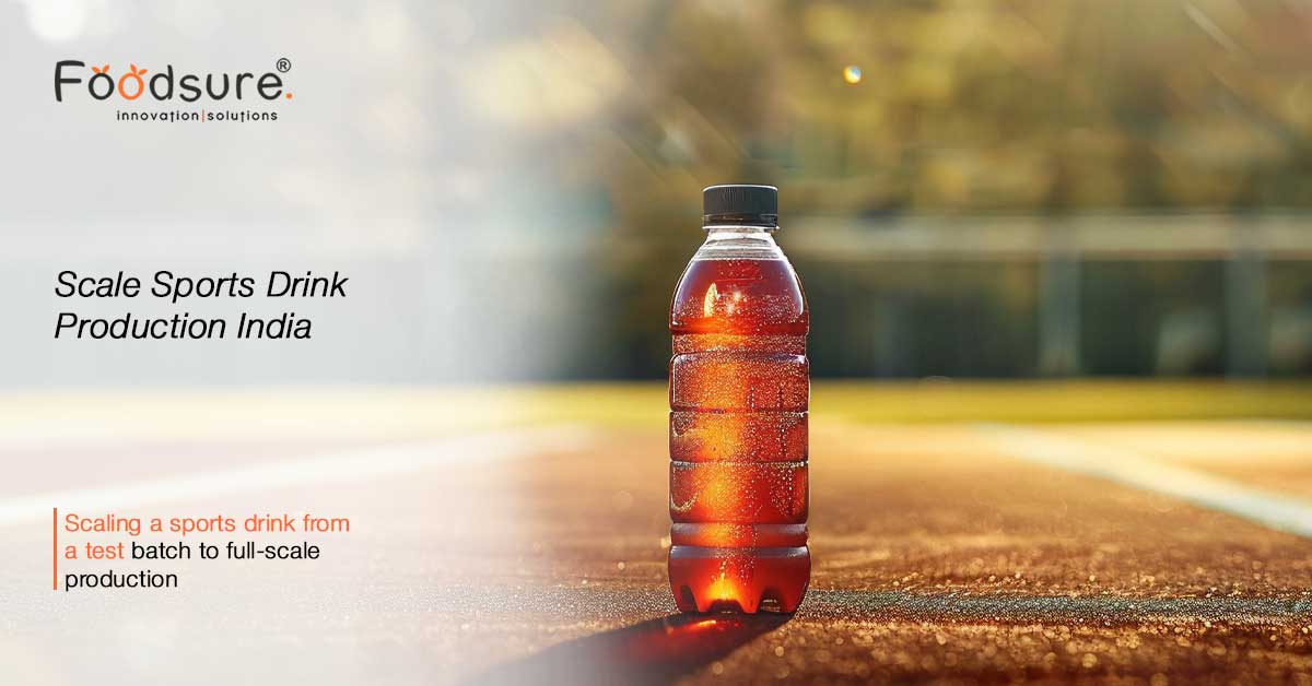 scale sports drink production India