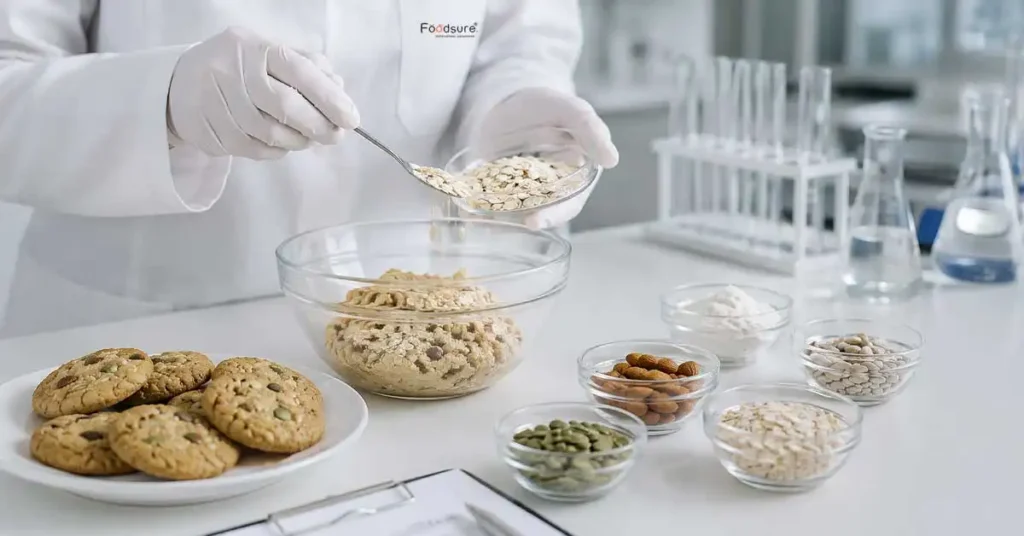 Low calorie Cookies Recipe Formulation: Fibre, Fat Replacement & Taste Balance 1 low calorie cookie formulation