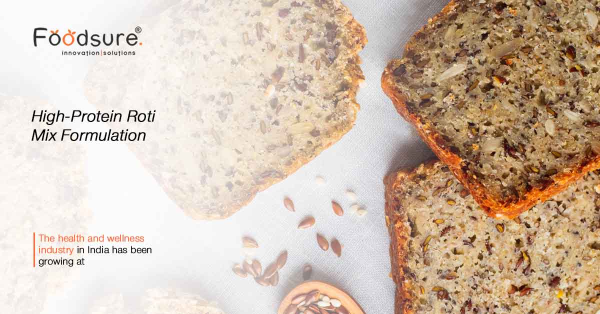 high-protein roti mix formulation