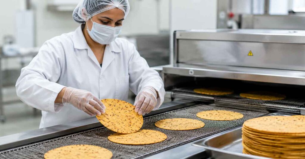 Problems Encountered in the Production of High-Fibre Khakhra 