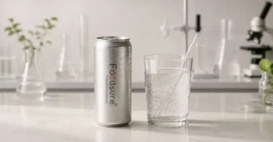 stress relief sparkling drink