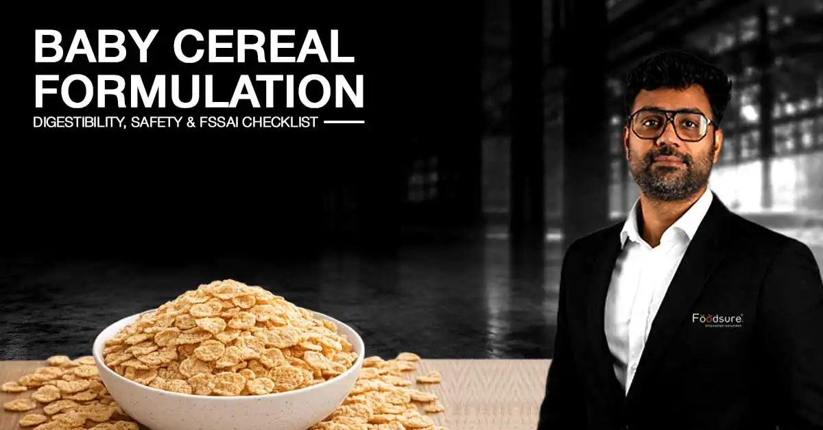 baby cereal formulation