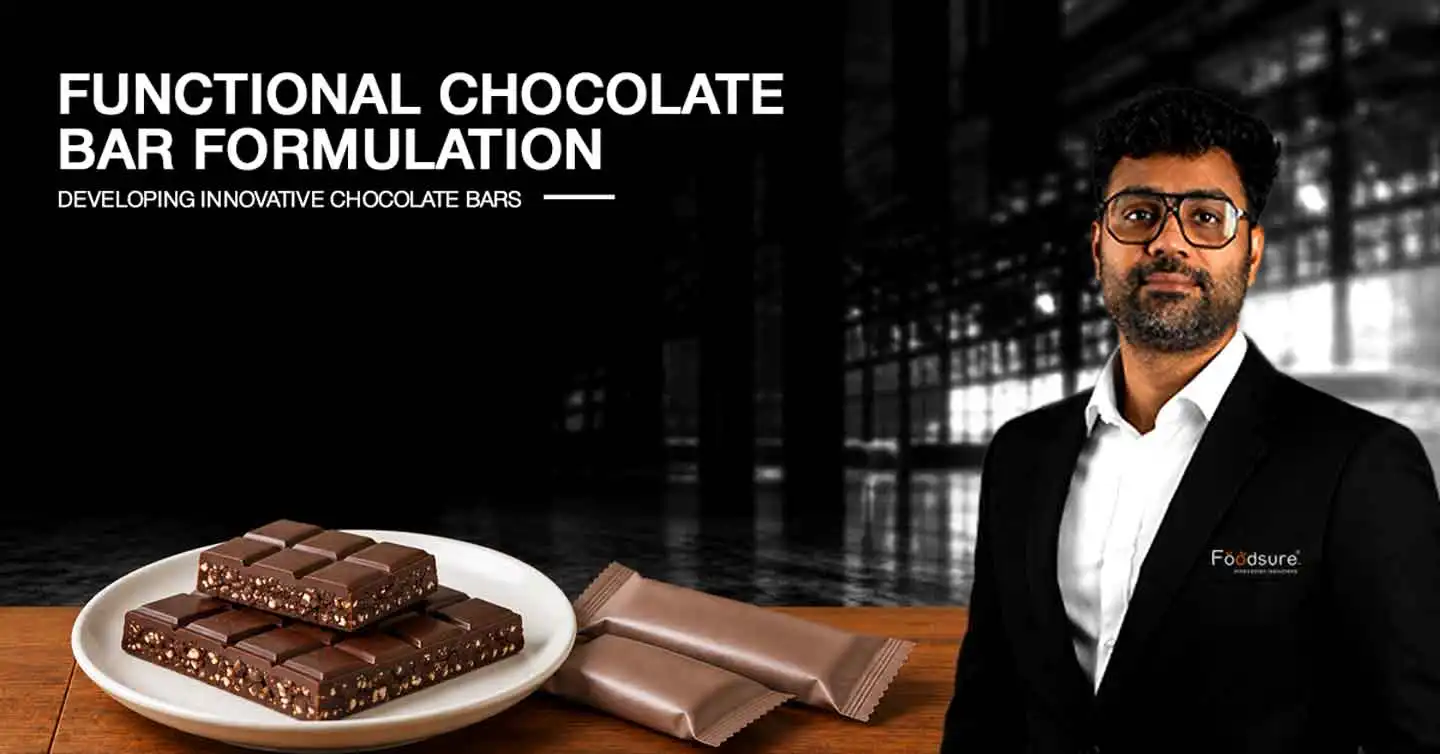 functional chocolate bar